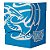 Dragon Shield - Deck Shell - Azul Tribal (Deck Box) - Imagem 1