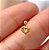 PIERCING CARTILAGEM/TRÁGUS AÇO 316L MINI CORAÇÃO VAZADO 6MM FOLHEADO A OURO 18K SEMIJOIA PARA ATUALIZAÇÃO⭐️ - Imagem 3