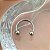 PIERCING FERRADURA HASTE AÇO 316L 10MM SEMIJOIA PARA ATUALIZAÇÃO⭐️ - Imagem 3