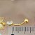 PIERCING UMBIGO HASTE AÇO 316L BORBOLETA ZIRCÔNIAS 10MM FOLHEADO A OURO 18K SEMIJOIA PARA ATUALIZAÇÃO⭐️ - Imagem 2