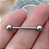PIERCING RETO BÁSICO LÍNGUA  AÇO 316L 19MM PARA PERFURAÇÃO⭐️ - Imagem 1