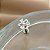 PIERCING TRÁGUS / CARTILAGEM HASTE AÇO 316L PINGENTE TRIÂNGULO ZIRCÔNIAS PRATA 925 6MM SEMIJOIA PARA PERFURAÇÃO⭐️ - Imagem 4