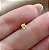 PIERCING TRÁGUS / CARTILAGEM MINI GOTA ZIRCÔNIA 6MM HASTE AÇO 316L FOLHEADO A OURO 18K SEMIJOIA PARA ATUALIZAÇÃO⭐️ - Imagem 3
