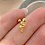 PIERCING CARTILAGEM COBRA TEXTURIZADA ZIRCÔNIA 6MM HASTE AÇO 316L FOLHEADO A OURO 18K SEMIJOIA PARA ATUALIZAÇÃO⭐️ - Imagem 3