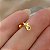 PIERCING CARTILAGEM CEREJINHA ZIRCÔNIAS 7MM HASTE AÇO 316L FOLHEADO A OURO 18K SEMIJOIA PARA ATUALIZAÇÃO⭐️ - Imagem 2