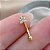 PIERCING ÍNTIMO TRIÂNGULO ZIRCÔNIA 8MM AÇO 316L FOLHEADO A OURO 18K SEMIJOIA PARA ATUALIZAÇÃO⭐️ - Imagem 1