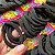 ELÁSTICO KIT PARA CABELOS PRETO COM 72 UNIDADES - Imagem 2