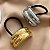 ELÁSTICO HAIR CUFF COM METAL MEIA LUA DUPLO BOLEADO - Imagem 2