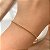 PULSEIRA CORRENTE RABO DE RATO DETALHADA FOLHEADO A OURO 18K⭐ - Imagem 1