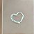 PIERCING CARTILAGEM CORAÇÃO METADE ZIRCÔNIAS 8MM PRATA 925 SEMIJOIA PARA ATUALIZAÇÃO⭐️ - Imagem 1
