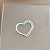 PIERCING CARTILAGEM CORAÇÃO METADE ZIRCÔNIAS 8MM PRATA 925 SEMIJOIA PARA ATUALIZAÇÃO⭐️ - Imagem 3