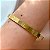 PULSEIRA DESENHADA DOURADO AÇO 316L⭐️ - Imagem 1