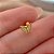 PIERCING CARTILAGEM BORBOLETA ZIRCÔNIAS 6MM HASTE AÇO 316L FOLHEADO A OURO 18K SEMIJOIA PARA ATUALIZAÇÃO⭐️ - Imagem 3
