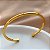 PULSEIRA ARO FIO QUADRADO FOLHEADO A OURO 18K⭐️ - Imagem 3
