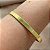 PULSEIRA ARO FIO ACHATADO LISO FOLHEADO A OURO 18K⭐️ - Imagem 2