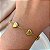 PULSEIRA CORAÇÕES LISOS BOLEADOS DOURADO AÇO 316L⭐️ - Imagem 1