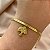 PULSEIRA FITA FINA PINGENTE ÁRVORE DOURADO AÇO 316L⭐️ - Imagem 1