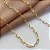 COLAR CORRENTE DELICADA FOLHEADO A OURO 18K⭐️ - Imagem 2