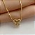 COLAR PINGENTE BORBOLETA FOLHEADO A OURO 18K⭐️ - Imagem 1