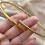 COLAR GARGANTILHA ARO PREGO  DOURADO AÇO 316L - Imagem 4