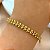 PULSEIRA CORRENTE ESCAMA BOLEADA DOURADO AÇO 316L⭐️ - Imagem 1