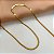 COLAR FITA FINA 1,5MM DOURADO AÇO 316L⭐️ - Imagem 3