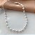 PULSEIRA MINI PÉROLAS CLÁSSICAS FOLHEADO A PRATA⭐️ - Imagem 2