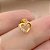 PIERCING CARTILAGEM/TRÁGUS HASTE AÇO 316L CORAÇÃO TORCIDO ZIRCÔNIAS 6MM FOLHEADO A OURO 18K SEMIJOIA PARA ATUALIZAÇÃO⭐️ - Imagem 3