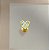 PIERCING CARTILAGEM/TRÁGUS HASTE AÇO 316L CORAÇÃO MINI ZIRCÔNIAS 8MM FOLHEADO A OURO 18K SEMIJOIA PARA ATUALIZAÇÃO⭐️ - Imagem 4