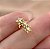PIERCING CARTILAGEM/TRÁGUS FLORES ZIRCÔNIAS 6MM HASTE AÇO 316L FOLHEADO A OURO 18K SEMIJOIA PARA ATUALIZAÇÃO⭐️ - Imagem 4