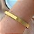 PULSEIRA / BRACELETE QUADRADA LISA DOURADO AÇO 316L⭐️ - Imagem 2