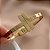 PULSEIRA FIOS ENCONTRADOS DOURADO AÇO 316L⭐️ - Imagem 2