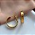 BRINCO ARGOLA INSPIRAÇÃO CARTIER P DOURADO AÇO INOXIDÁVEL 316L⭐️ - Imagem 3