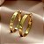 BRINCO ARGOLA INSPIRAÇÃO CARTIER M DOURADO AÇO INOXIDÁVEL 316L⭐️ - Imagem 1