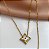 COLAR PINGENTE TREVO MADREPÉROLA DOURADO AÇO 316L⭐️ - Imagem 3
