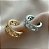 PIERCING FAKE MINI TREVOS VAZADOS ZIRCÔNIAS BIJU - Imagem 1