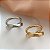 PIERCING FAKE FIO DUPLO LISO BIJU - Imagem 3