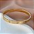 PULSEIRA / BRACELETE ZIRCÔNIAS DOURADO AÇO 316L⭐️ - Imagem 3