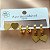 BRINCO KIT ARGOLINHAS CORAÇÕES LISOS DOURADO AÇO 316L⭐️ - Imagem 1