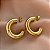 BRINCO ARGOLA TUBO P GROSSA DOURADO AÇO 316L⭐️ - Imagem 1