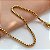 PULSEIRA CORRENTE VENEZIANA DOURADO AÇO 316L⭐️ - Imagem 2
