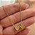 COLAR PINGENTE LETRA E CORAÇÃO LISO G-M DOURADO AÇO 316L⭐️ - Imagem 7