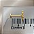 PIERCING CARTILAGEM DETALHES MICRO ZIRCÔNIA 6MM HASTE RETA AÇO 316L FOLHEADO A OURO 18K SEMIJOIA PARA ATUALIZAÇÃO⭐️ - Imagem 2