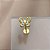 PIERCING TRÁGUS / CARTILAGEM BORBOLETA ZIRCÔNIAS 7MM HASTE AÇO 316L FOLHEADO A OURO 18K SEMIJOIA PARA ATUALIZAÇÃO⭐️ - Imagem 3