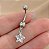 PIERCING UMBIGO PINGENTE ESTRELA ZIRCÔNIA 10MM AÇO 316L FOLHEADO A RÓDIO SEMIJOIA PARA ATUALIZAÇÃO⭐️ - Imagem 4