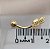 PIERCING UMBIGO BORBOLRETA BORDA BOLINHAS FIO ZIRCÔNIAS 10MM AÇO 316L FOLHEADO A OURO 18K SEMIJOIA PARA ATUALIZAÇÃO⭐️ - Imagem 3