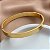 PULSEIRA / BRACELETE FIO RETO LISO DOURADO AÇO 316L⭐️ - Imagem 4