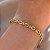 PULSEIRA CORRENTE ARGOLA DOURADO AÇO 316L⭐️ - Imagem 1