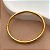 PULSEIRA / BRACELETE FIO LISO BOLEADO DOURADO AÇO 316L⭐️ - Imagem 2