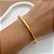 PULSEIRA / BRACELETE FIO LISO BOLEADO DOURADO AÇO 316L⭐️ - Imagem 1
